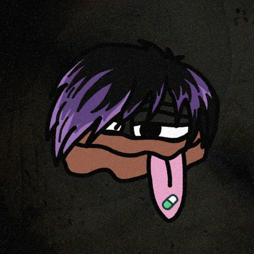 r3tards #344, EMO trait NFT
