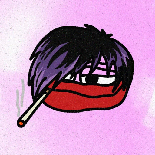 r3tards #422, EMO trait NFT