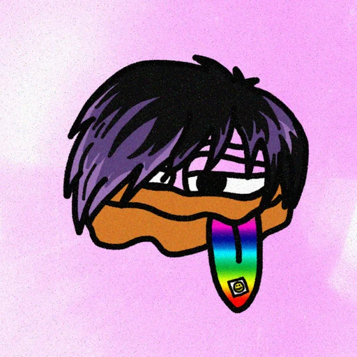 r3tards #483, EMO trait NFT